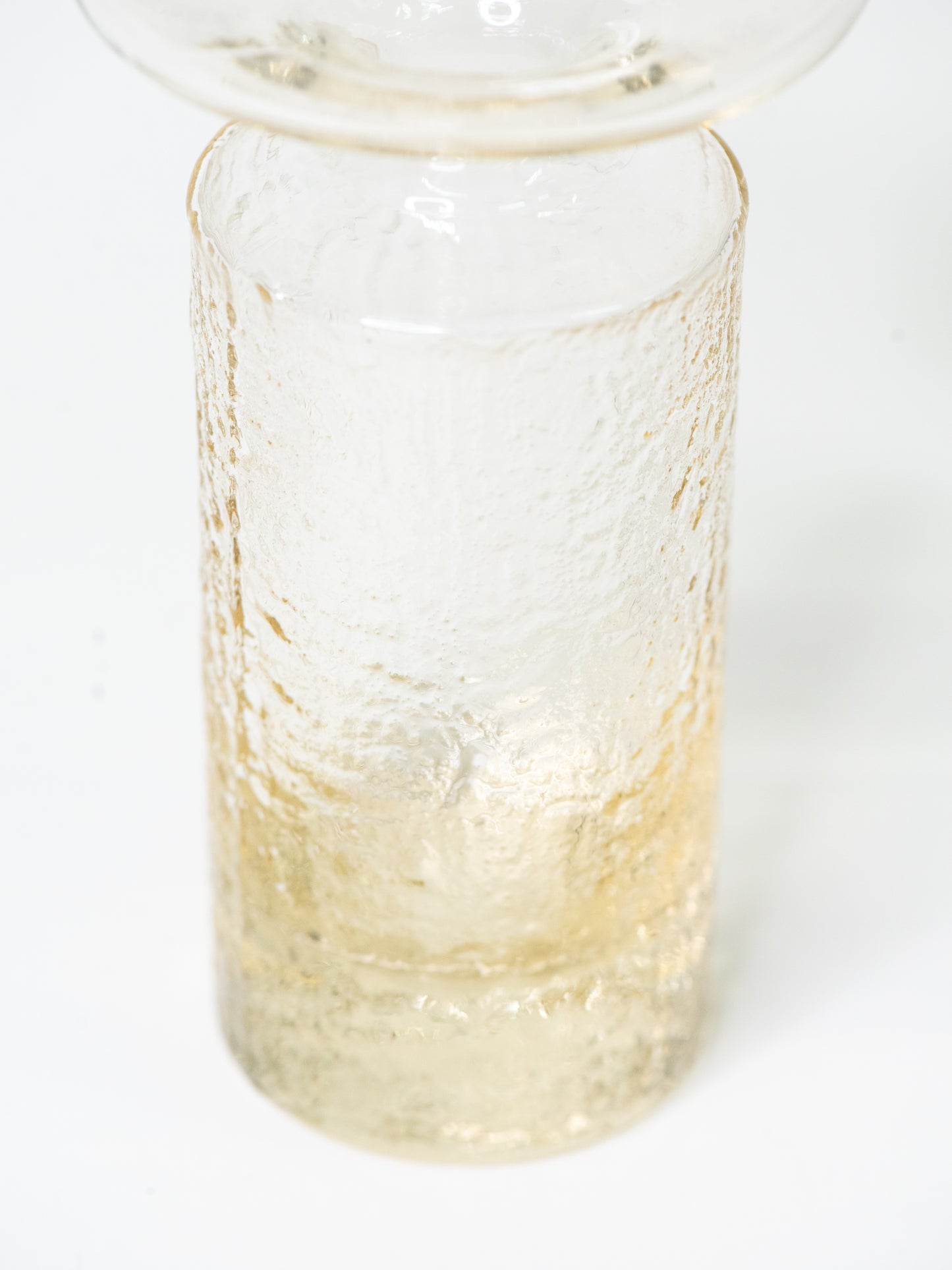 Pale Yellow 'Safari' Vase - Tamara Aladin for Riihimäen Lasi - Finland, 1960s