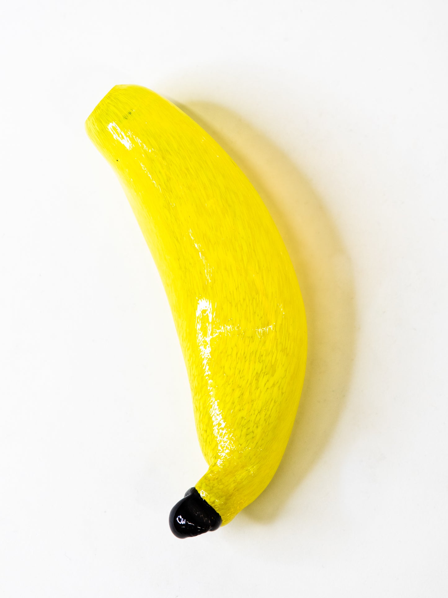 Handmade Signed Art Glass Banana
