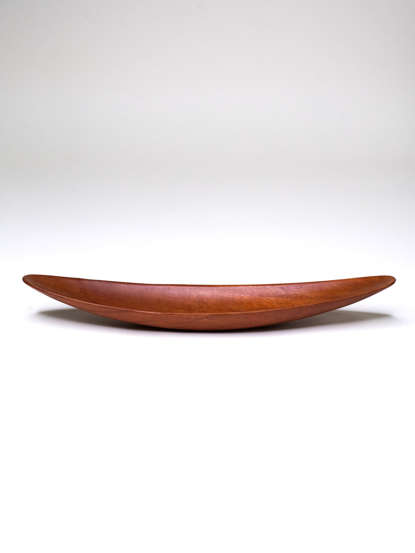 Handcrafted and Signed Teak Bowl - Finland, Mid-Century