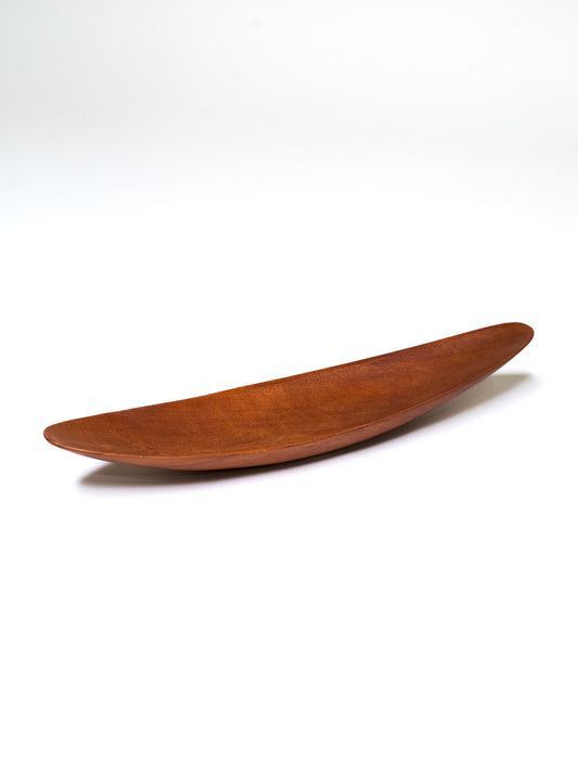 Handcrafted and Signed Teak Bowl - Finland, Mid-Century