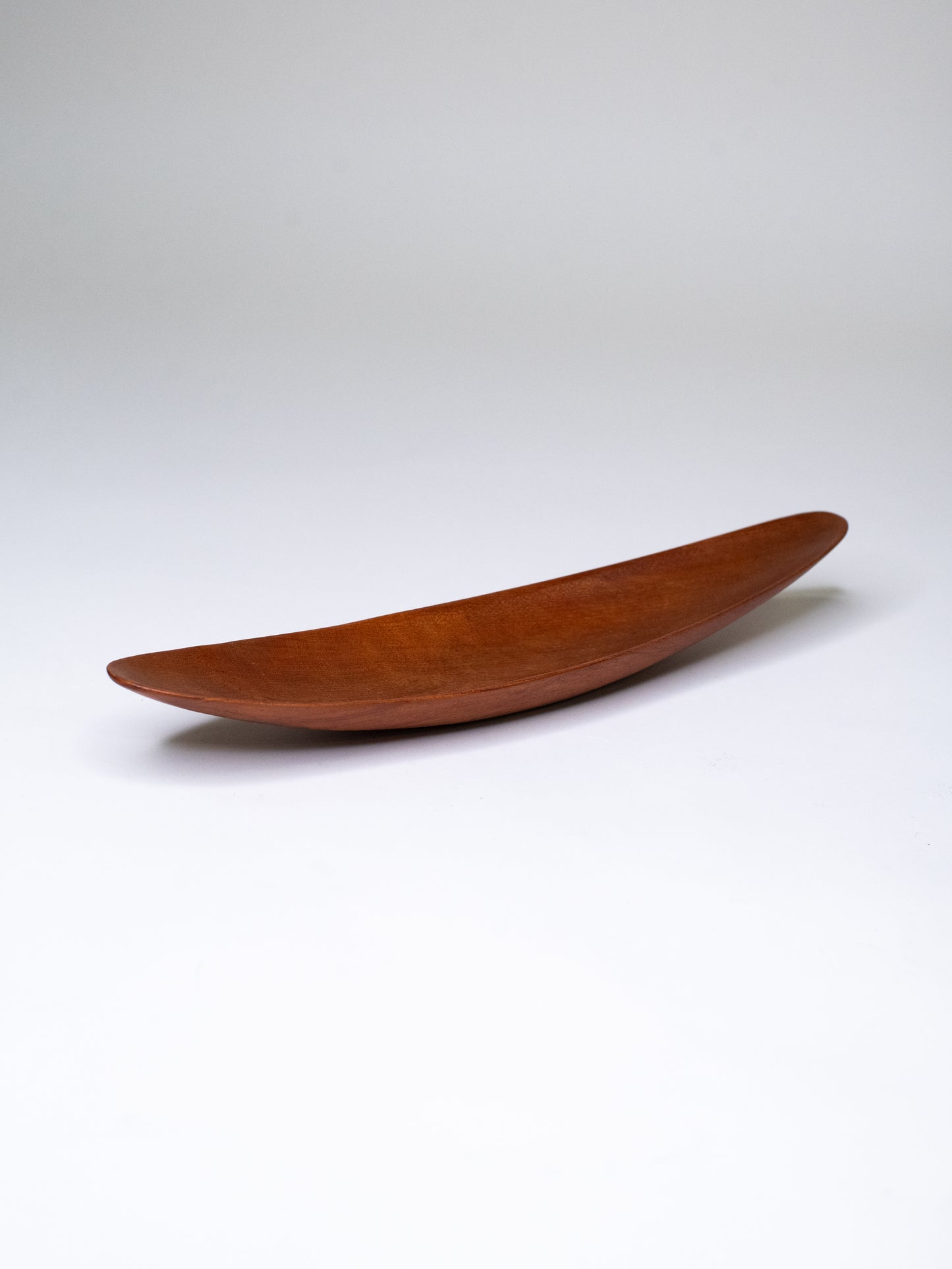Handcrafted and Signed Teak Bowl - Finland, Mid-Century