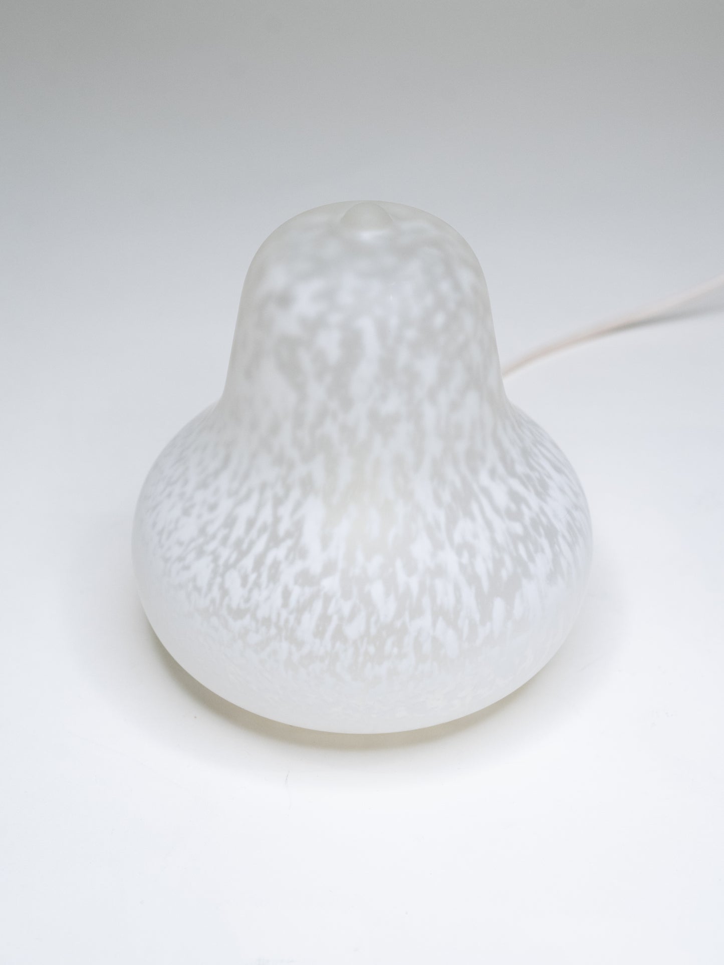 Vintage Frosted Glass Table Lamp - Monica Backström for LampGustaf - Sweden, 1970s