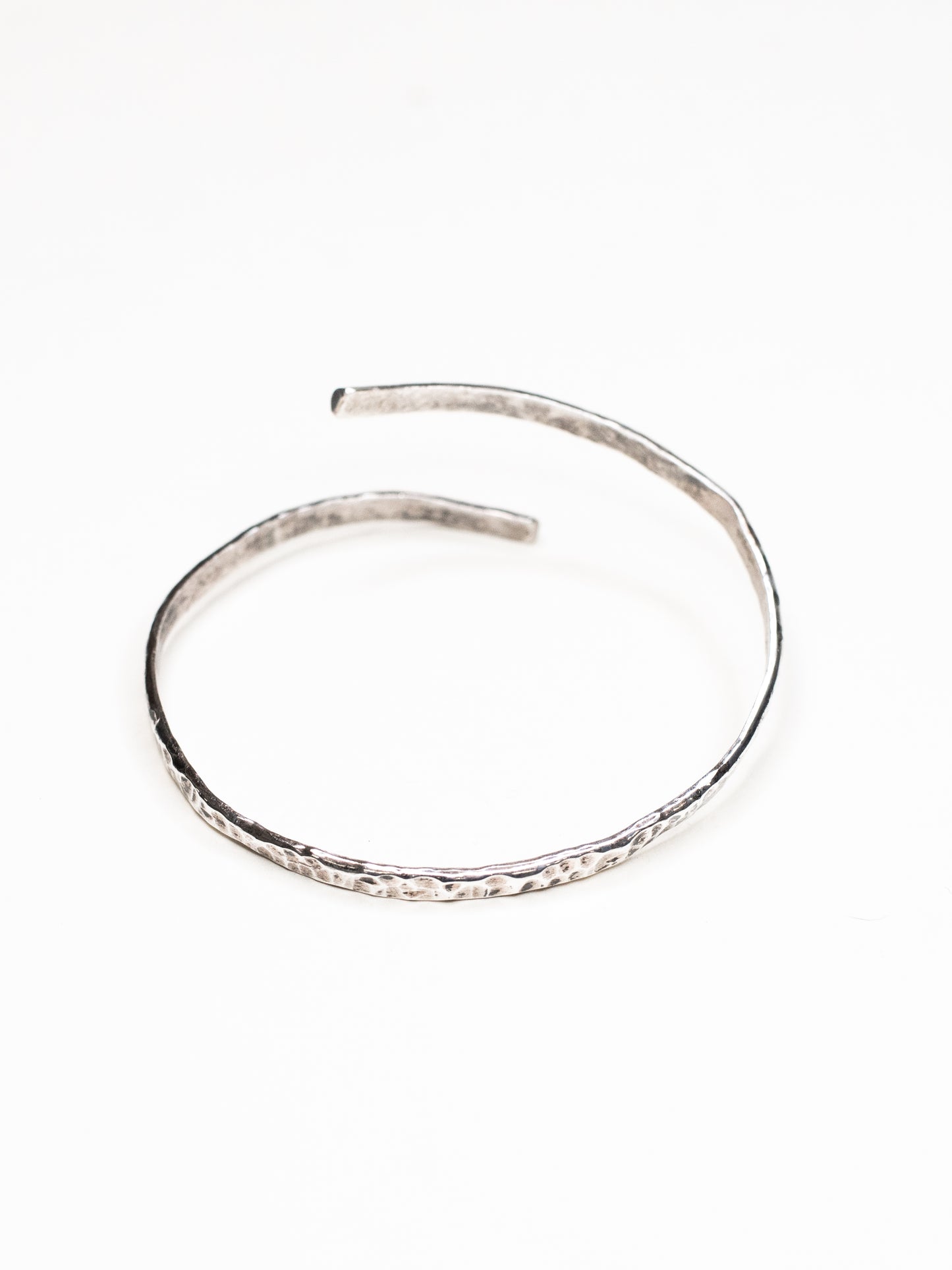 Vintage Silver Coil Bracelet - Germany, 1960s