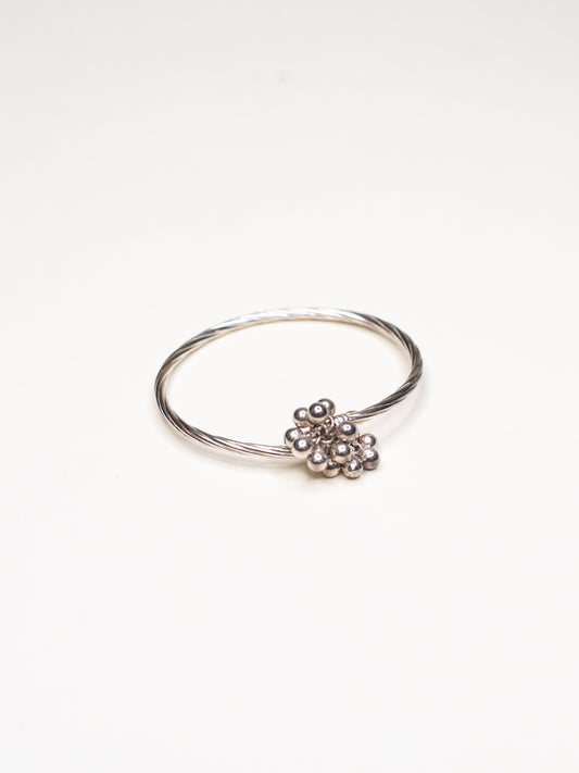 Vintage Italian Silver Bangle