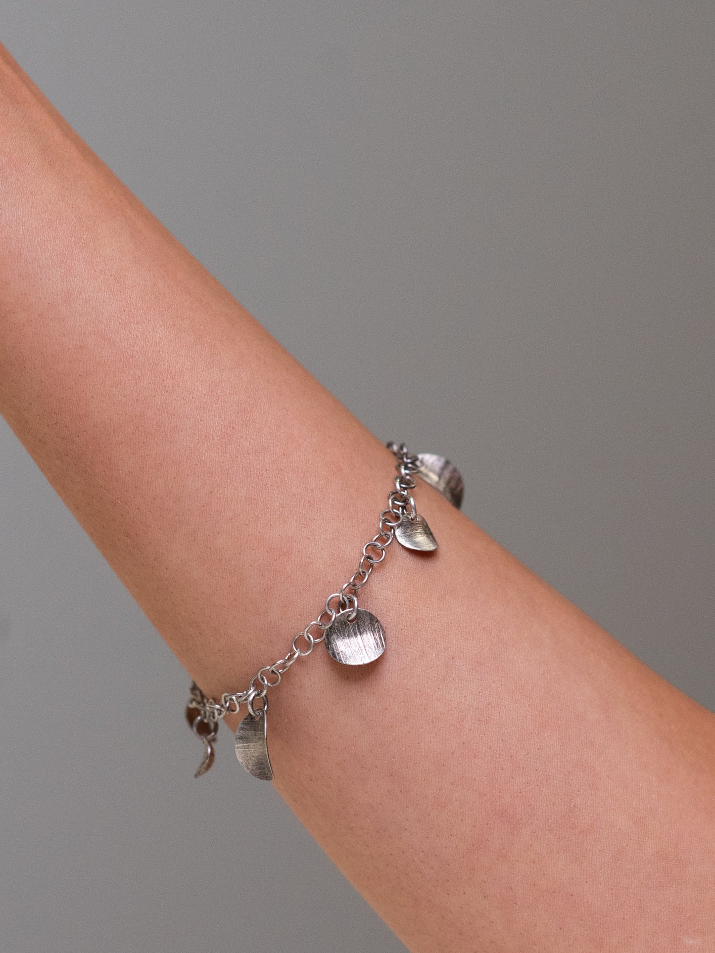 Vintage Silver Charm Bracelet by GHA - Sweden, 1960's