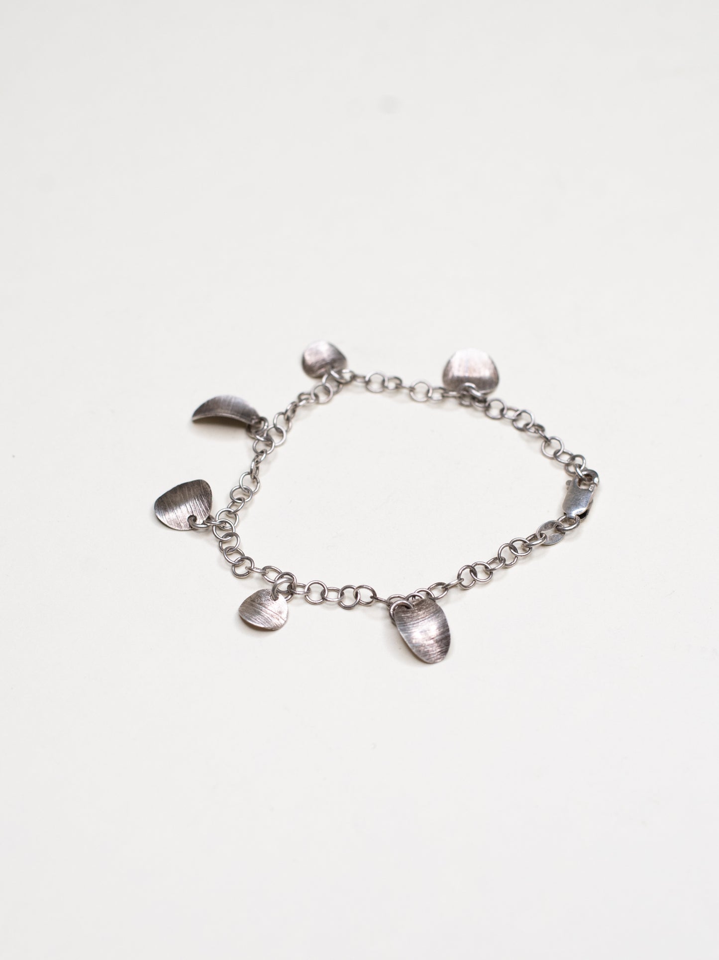Vintage Silver Charm Bracelet by GHA - Sweden 1960's–70's