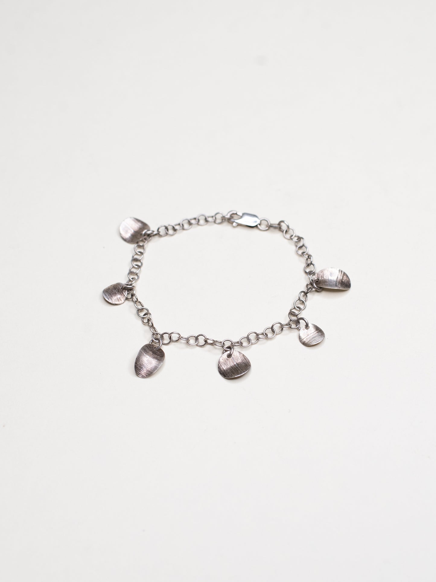 Vintage Silver Charm Bracelet by GHA - Sweden 1960's–70's