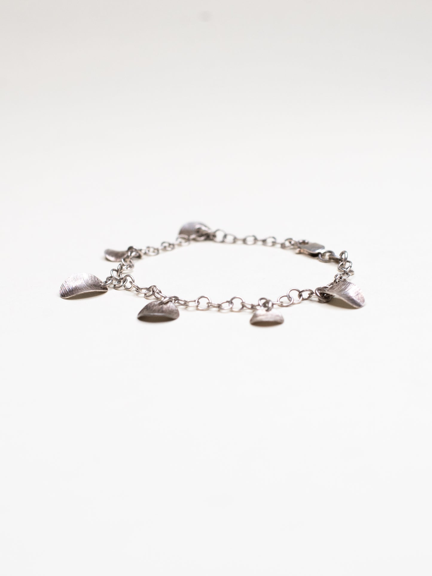 Vintage Silver Charm Bracelet by GHA - Sweden 1960's–70's
