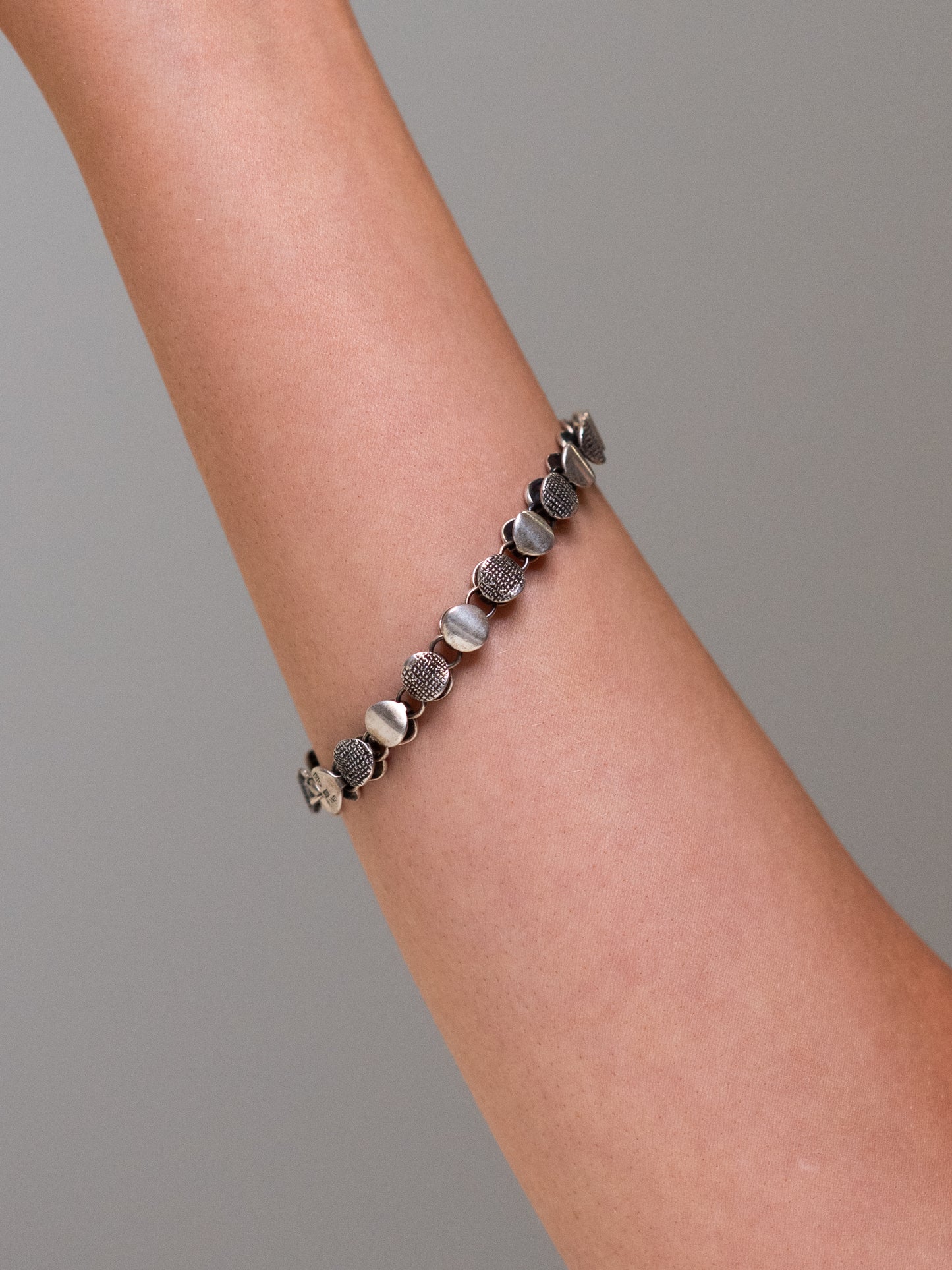 Vintage Silver Bracelet by Kultateollisuus - Finland, 1970s