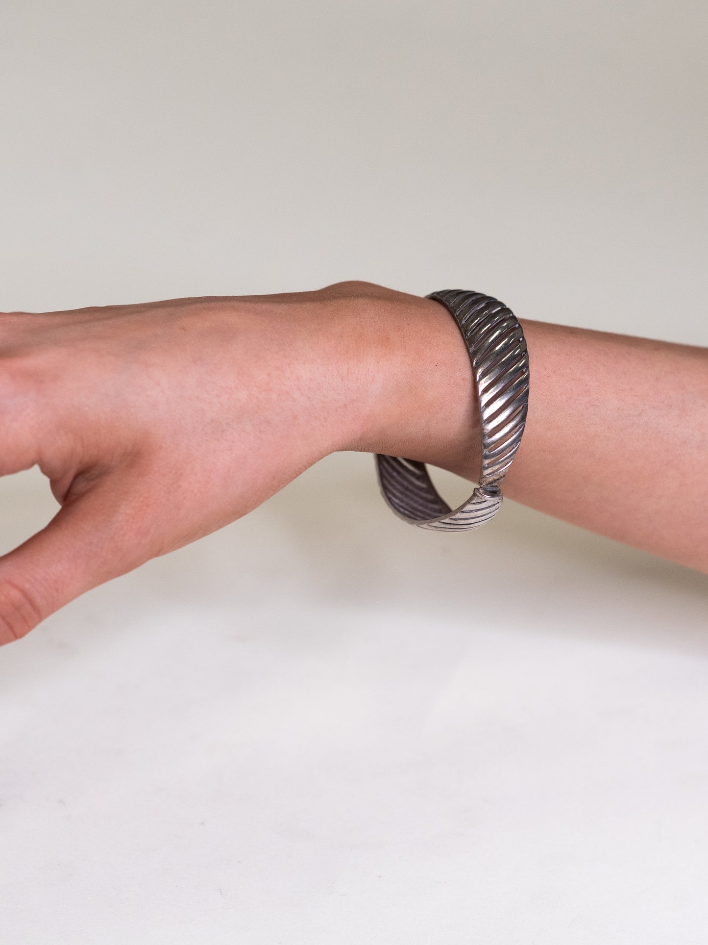 Vintage Sterling Silver Bracelet - Italy, Mid-Century