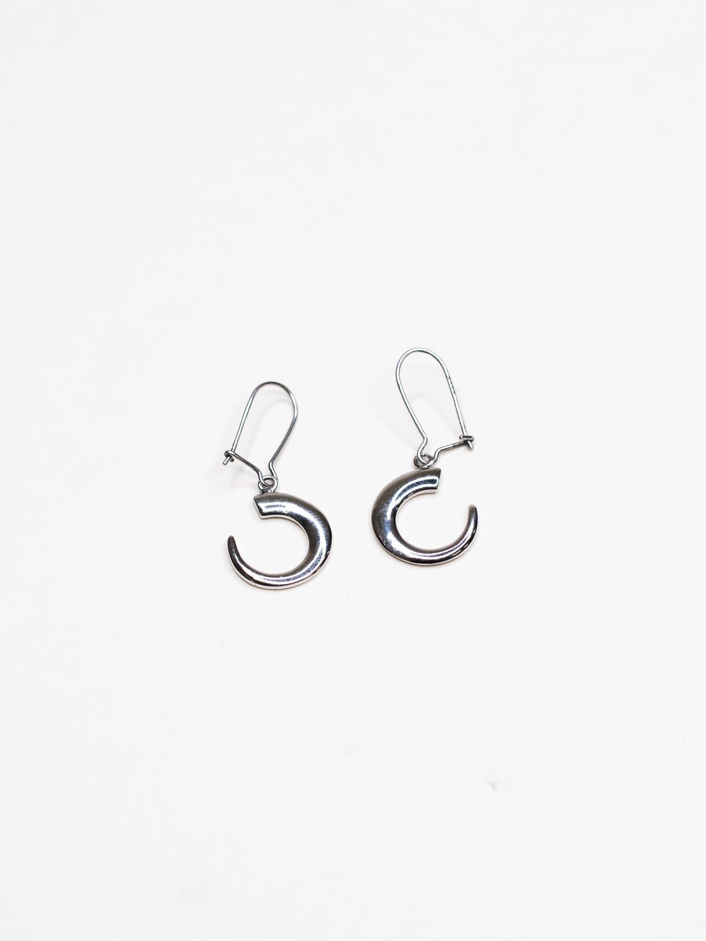 Vintage Silver Earrings - 'Villisianhammas' by Tapio Wirkkala