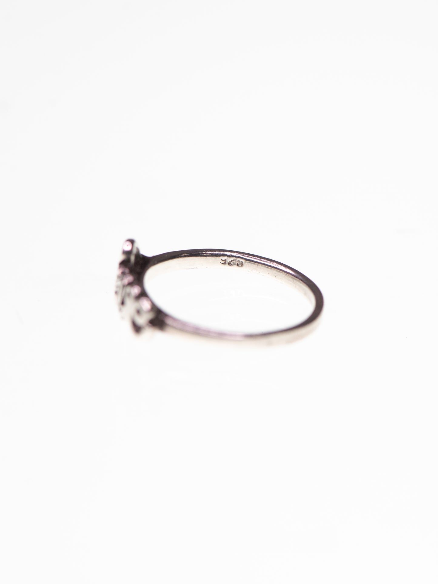 Vintage Sterling Silver 'Love' Ring