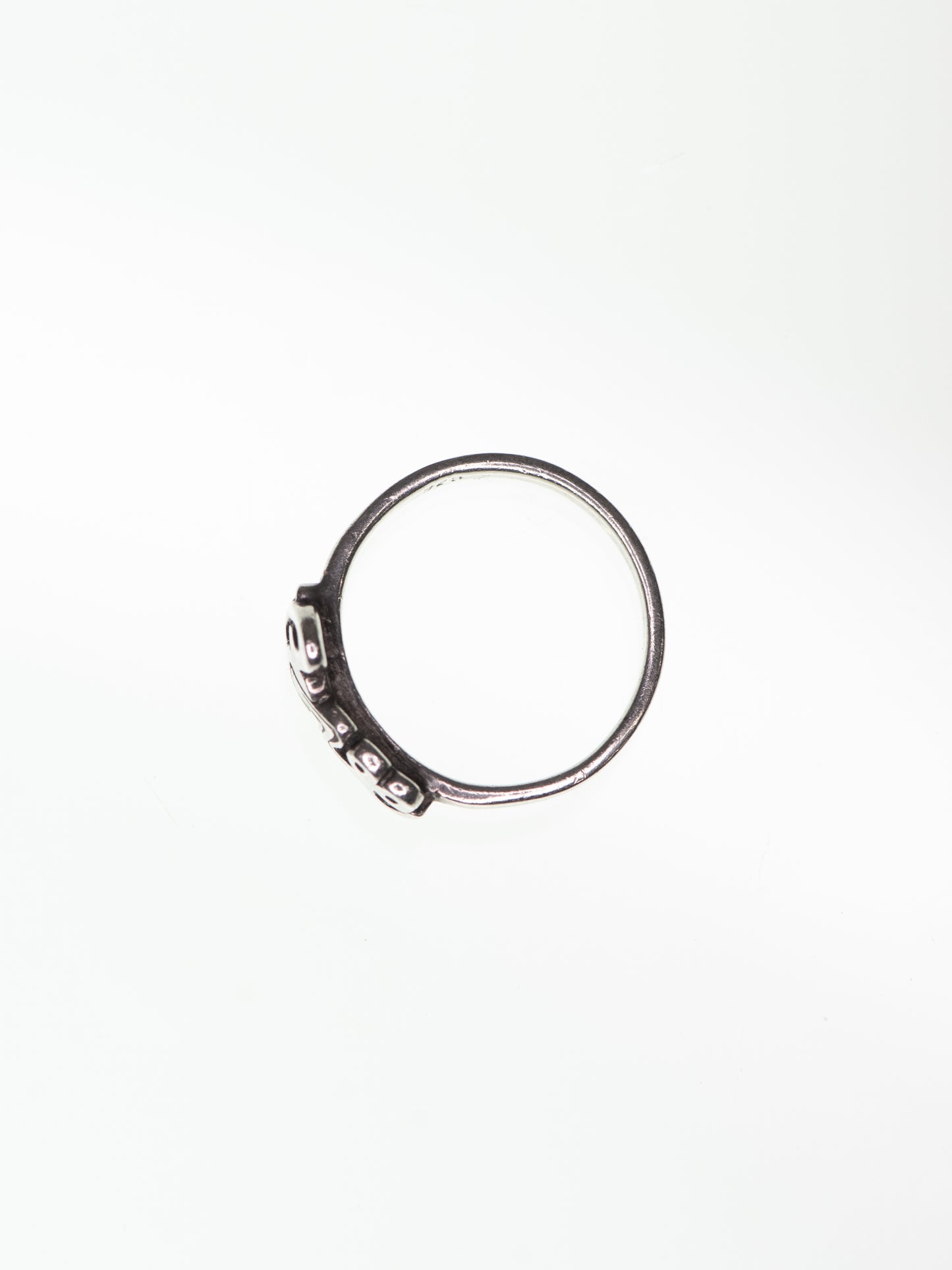 Vintage Sterling Silver 'Love' Ring