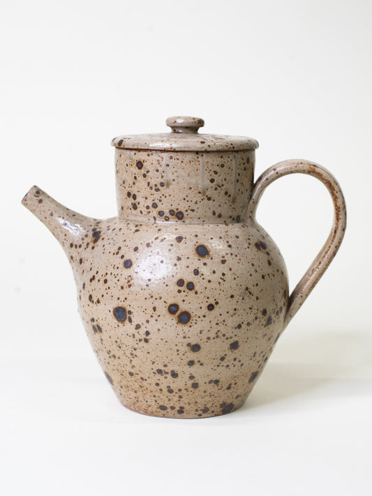 Vintage French 1970's Sandstone Teapot
