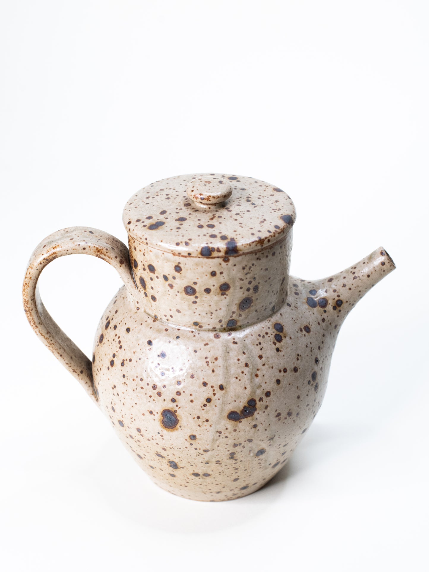 Vintage French 1970's Sandstone Teapot