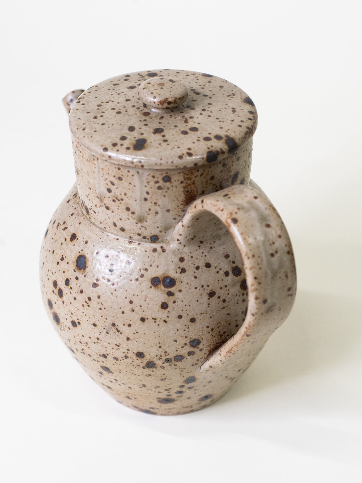 Vintage French 1970's Sandstone Teapot