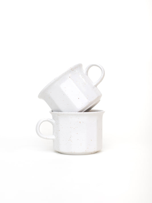 Very Rare Geometric Pentik Mugs, 1970's Finland - Set of 2