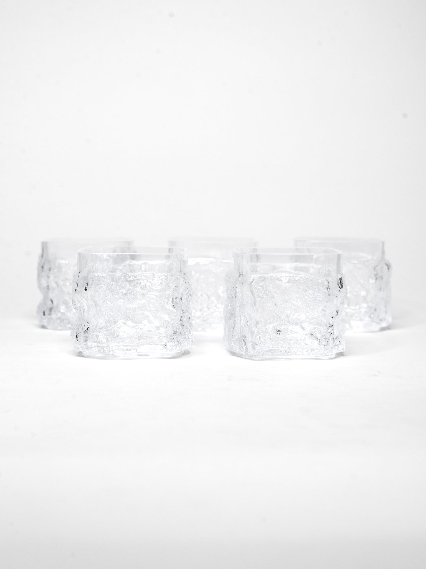 Kumela 'Natura' Glasses by Kaj Blomqvist, 1970s - Set of 5