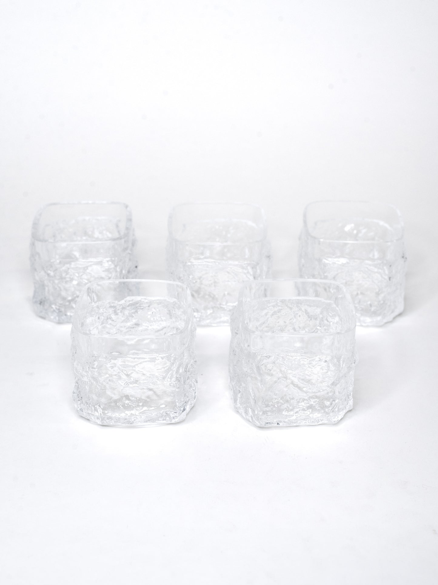 Kumela 'Natura' Glasses by Kaj Blomqvist, 1970s - Set of 5