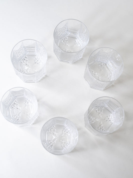 ‘Kalinka’ Glasses by Timo Sarpaneva for Iittala, Finland 1970s – Set of 6
