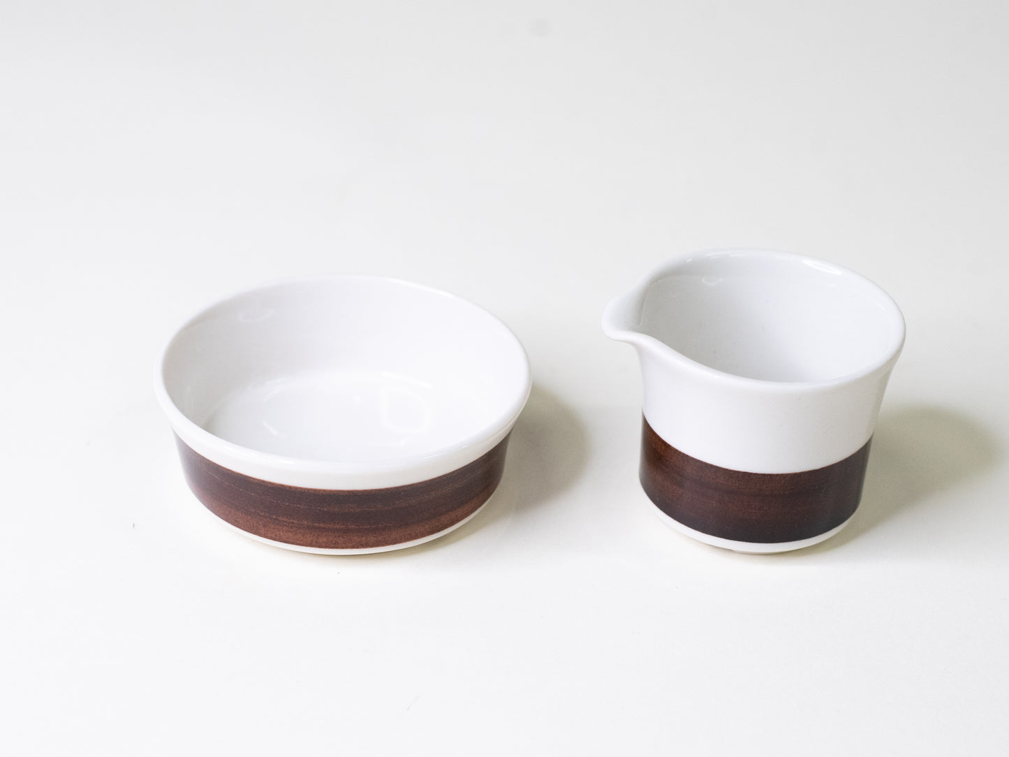 Arabia “Inari” Serving Set by Göran Bäck - Finland, 1970s