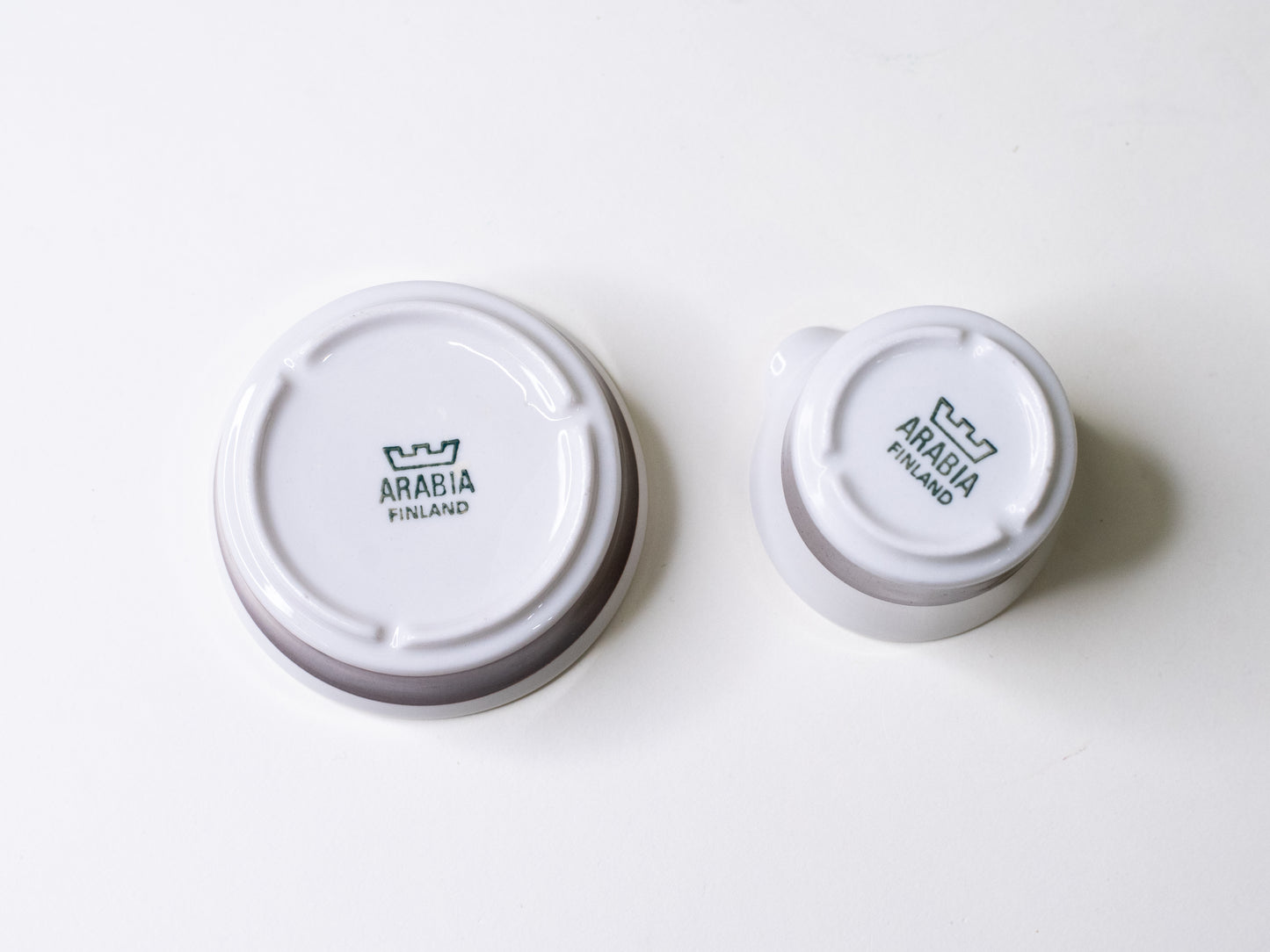 Arabia “Inari” Serving Set by Göran Bäck - Finland, 1970s