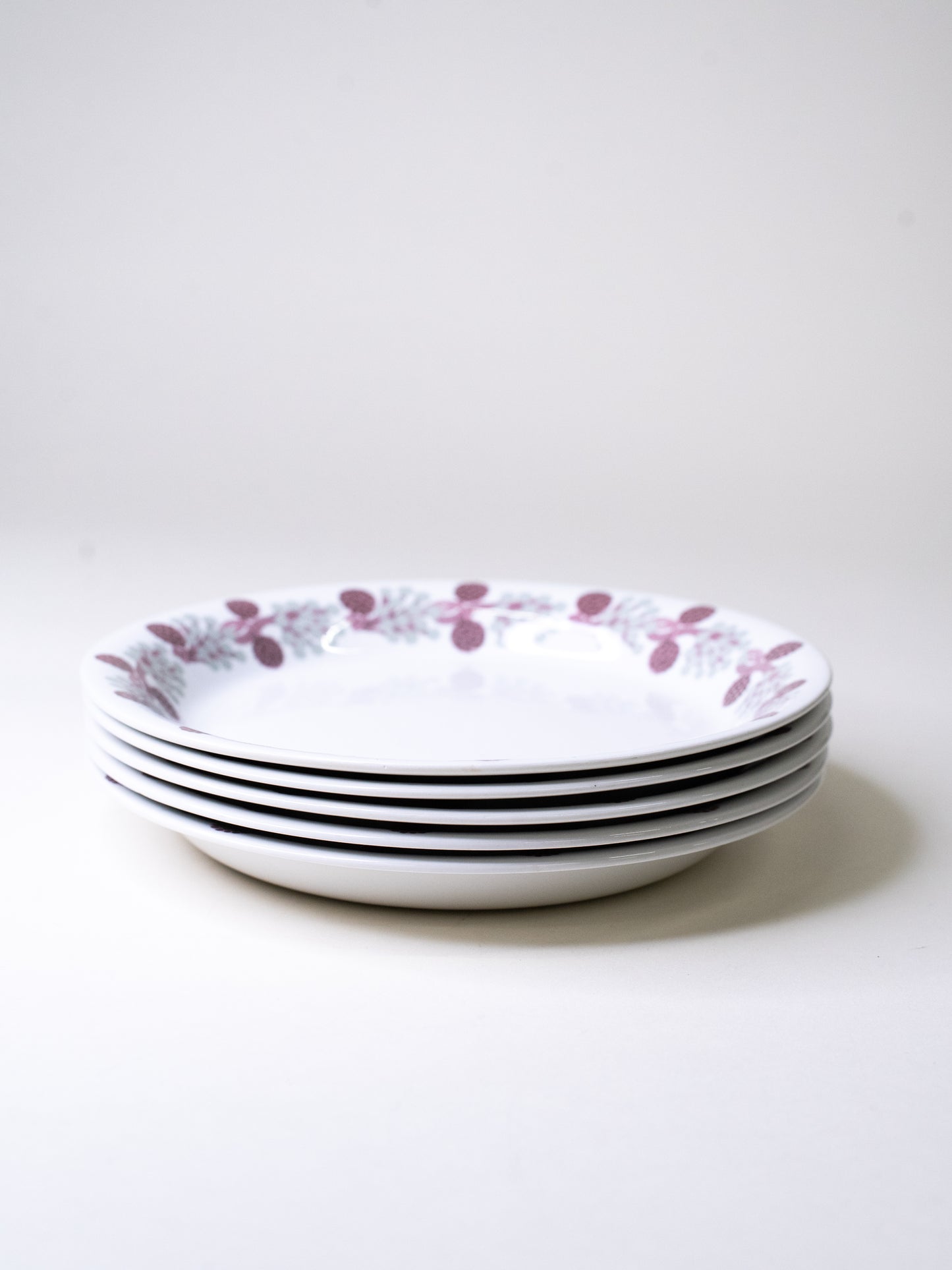 Arabia ‘Hilla’ Plates - Finland, 1970s - Set of Five