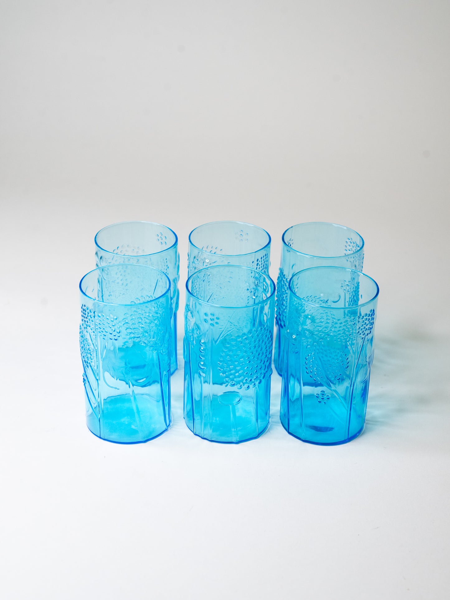 Vintage "Flora" Glasses by Oiva Toikka for Nuutajärven Lasi - Set of 6