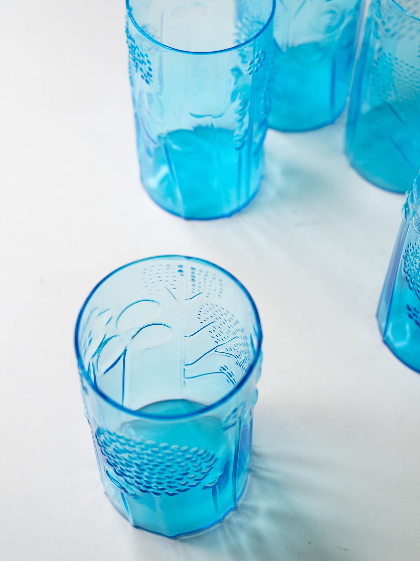 Vintage "Flora" Glasses by Oiva Toikka for Nuutajärven Lasi - Set of 6