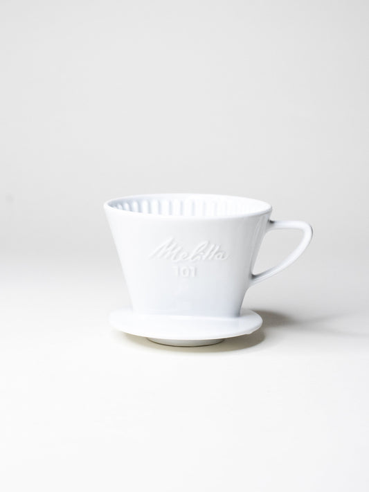 Vintage Melitta 101 Porcelain Coffee Filter - West Germany, 1950s