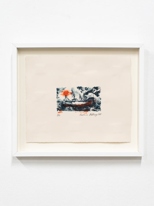 Limited Edition Woodcut Print by Karoliina Hellberg (2014)
